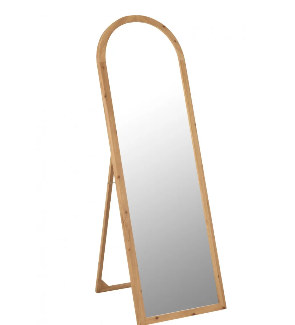 Lustro stojące FERGANUS 162 cm naturalne*J-Line Discount