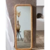 Lustro stojące RECTANGLE 122 cm naturalne*J-Line Best