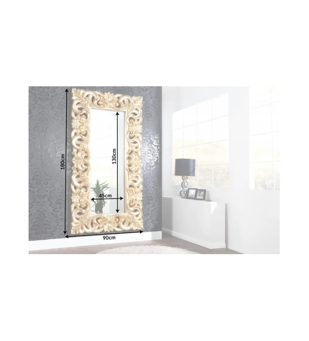 Lustro Venice 180 cm złote*Invicta Interior - przedsprzedaż Online