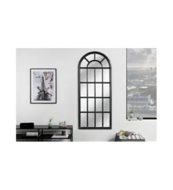 Lustro WINDOW 140 cm czarne*Invicta Interior Outlet