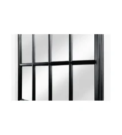 Lustro WINDOW 140 cm czarne*Invicta Interior Outlet