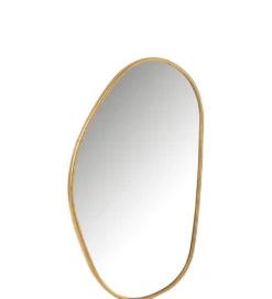 Lustro wiszące Abstract 80 cm złote*J-Line Discount