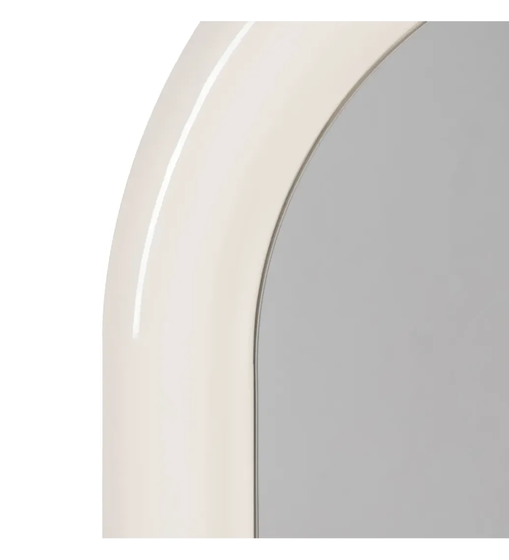 Lustro wiszące BAMCYK 160 cm białe*Zona-Design Outlet