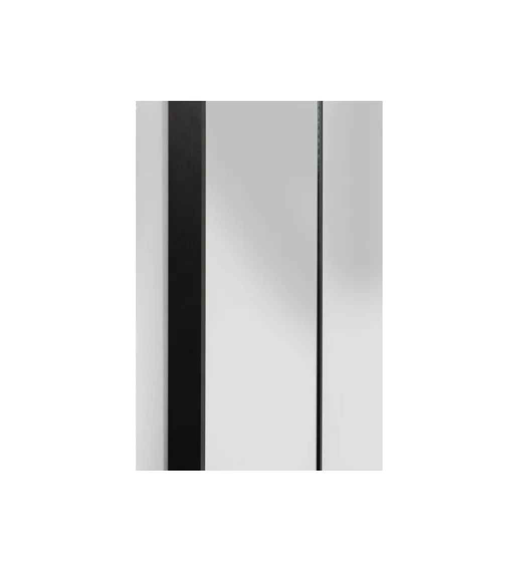 Lustro wiszące BELLA MO 30 x 180 cm czarne*KARE Outlet
