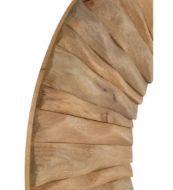 Lustro wiszące CURVE 152 cm naturalny*J-Line New