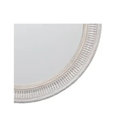 Lustro wiszące DEAY 80 cm drewno paulowni szare*Zona-Design Online