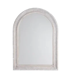 Lustro wiszące DEAY 106 cm drewno paulowni szare*Zona-Design Hot