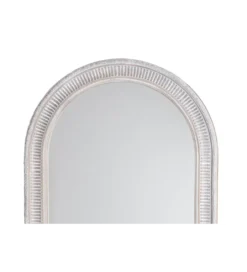 Lustro wiszące DEAY 106 cm drewno paulowni szare*Zona-Design Hot