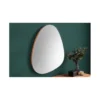 Lustro wiszące DEFORME 60 cm dąb naturalny*Invicta Interior Best