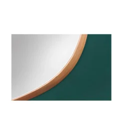 Lustro wiszące DEFORME 60 cm dąb naturalny*Invicta Interior Best