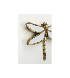 Lustro wiszące DRAGONFLY 46 x 36 cm stare złoto*KARE Online