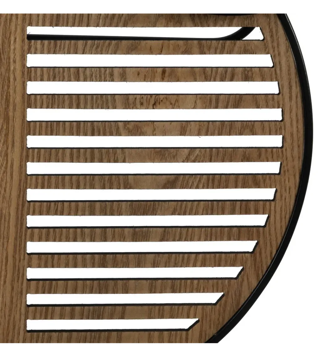 Lustro wiszące ESPEJONA 123 cm naturalne czarne*Zona-Design Best