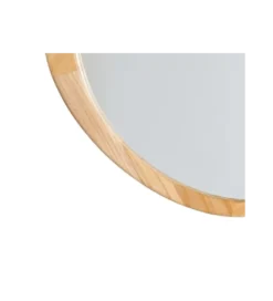 Lustro wiszące ETAPE 57 cm drewno paulowni*Zona-Design Outlet
