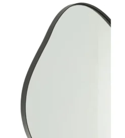 Lustro wiszące EXTREMAN 41 cm czarne*J-Line Clearance