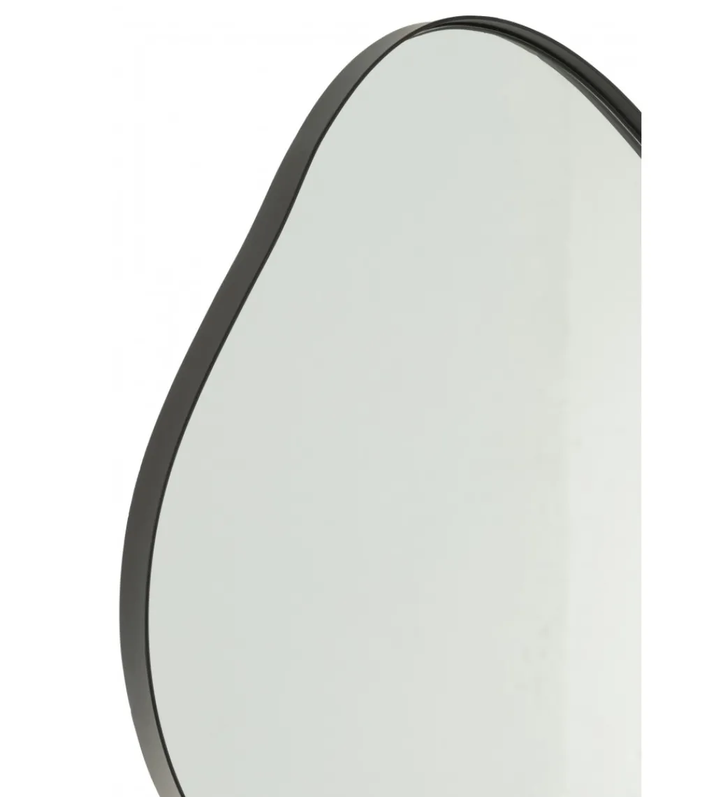 Lustro wiszące EXTREMAN 41 cm czarne*J-Line Clearance