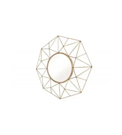 Lustro wiszące GORAN 81 cm w kolorze mosiężnym*Invicta Interior New
