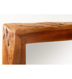 Lustro wiszące MAMMUT 100 cm drewno akacja*Invicta Interior