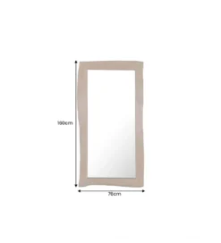 Lustro wiszące MAMMUT 160 cm drewno akacja*Invicta Interior - przedsprzedaż New