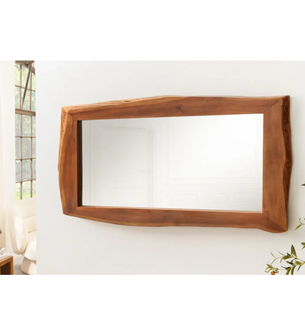 Lustro wiszące MAMMUT 160 cm drewno akacja*Invicta Interior - przedsprzedaż New