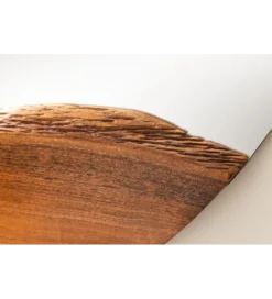 Lustro wiszące MIRROR 100 cm drewno akacja*Invicta Interior Hot