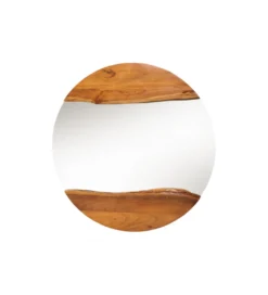 Lustro wiszące MIRROR 100 cm drewno akacja*Invicta Interior Hot