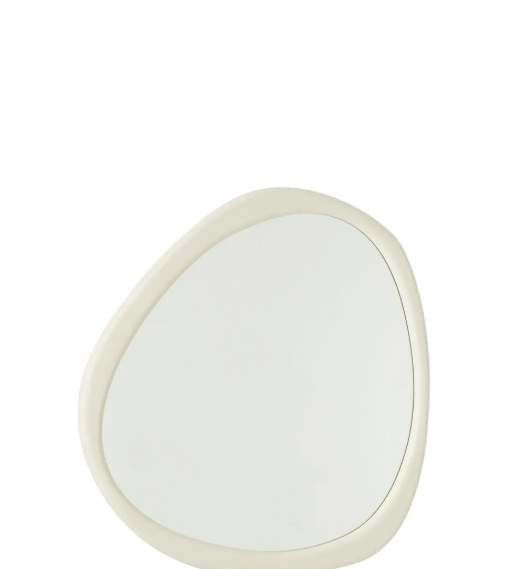Lustro wiszące MODERNA 80 cm białe*J-Line Hot