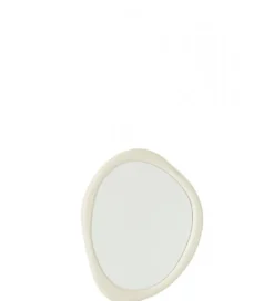 Lustro wiszące MODERNA 50 cm białe*J-Line New