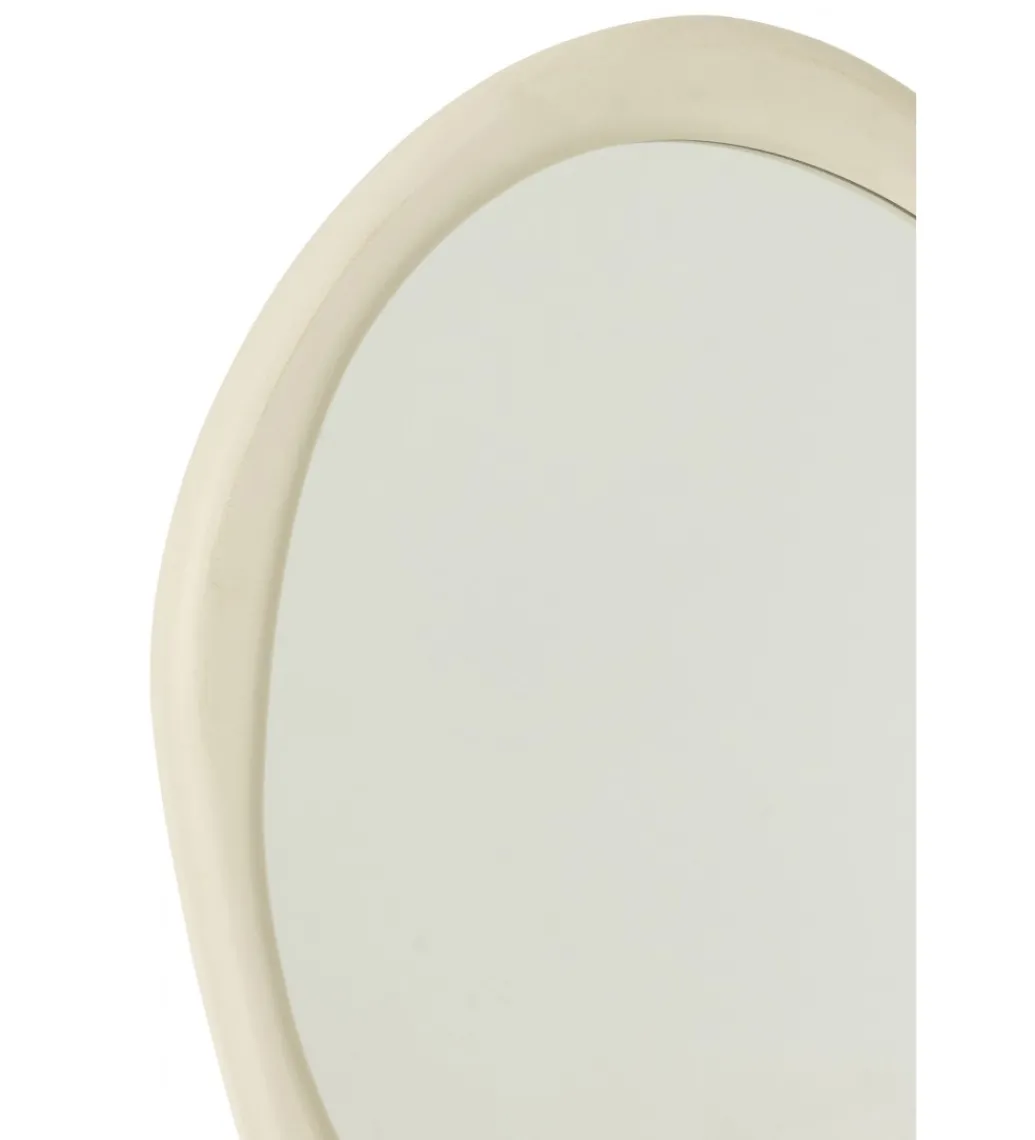 Lustro wiszące MODERNA 50 cm białe*J-Line New