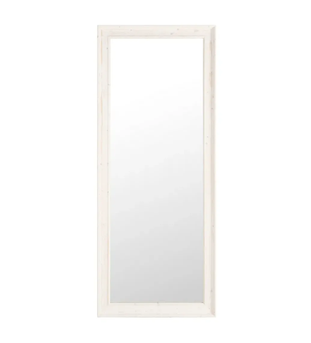 Lustro wiszące OKATA 171 cm naturalna białą rama*Zona-Design Best