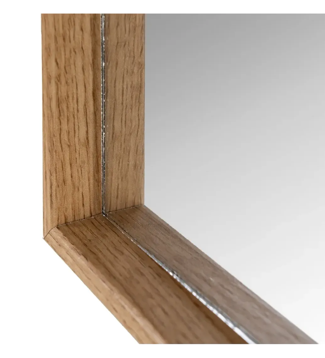 Lustro wiszące OKATA 143 cm naturalna rama*Zona-Design Clearance