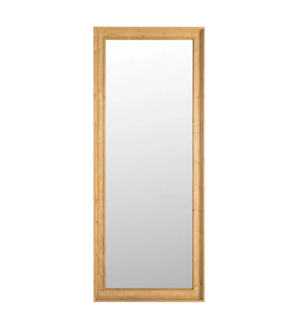 Lustro wiszące OKATA 171 cm naturalna rama*Zona-Design Online