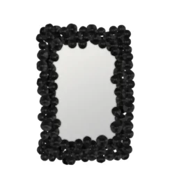 Lustro wiszące OLINNA 113 cm x 82 cm czarny*Zona-Design Outlet