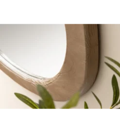 Lustro wiszące ORGANIC 105 cm drewno sosnowe*Invicta Interior Clearance