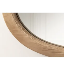 Lustro wiszące ORGANIC 105 cm drewno sosnowe*Invicta Interior Clearance