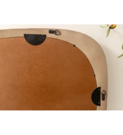 Lustro wiszące ORGANIC 105 cm drewno sosnowe*Invicta Interior Clearance
