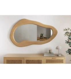 Lustro wiszące ORGANIC 130 cm drewno mango*Invicta Interior Outlet