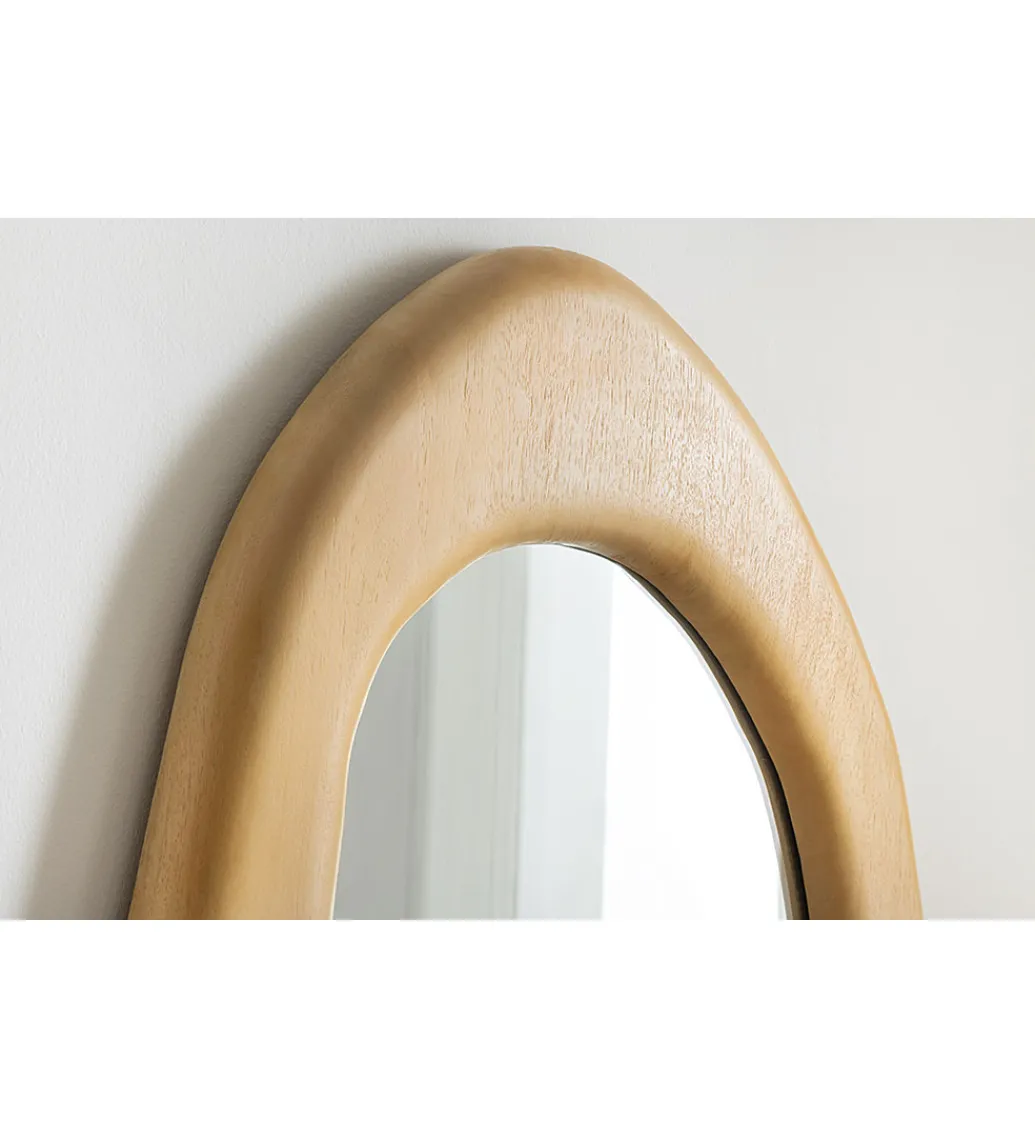 Lustro wiszące ORGANIC 130 cm drewno mango*Invicta Interior Outlet