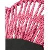 Lustro wiszące RAFFIA 50 cm różowe*J-Line Best