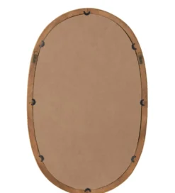 Lustro wiszące RECTANGLE 61 cm naturalne*J-Line Best