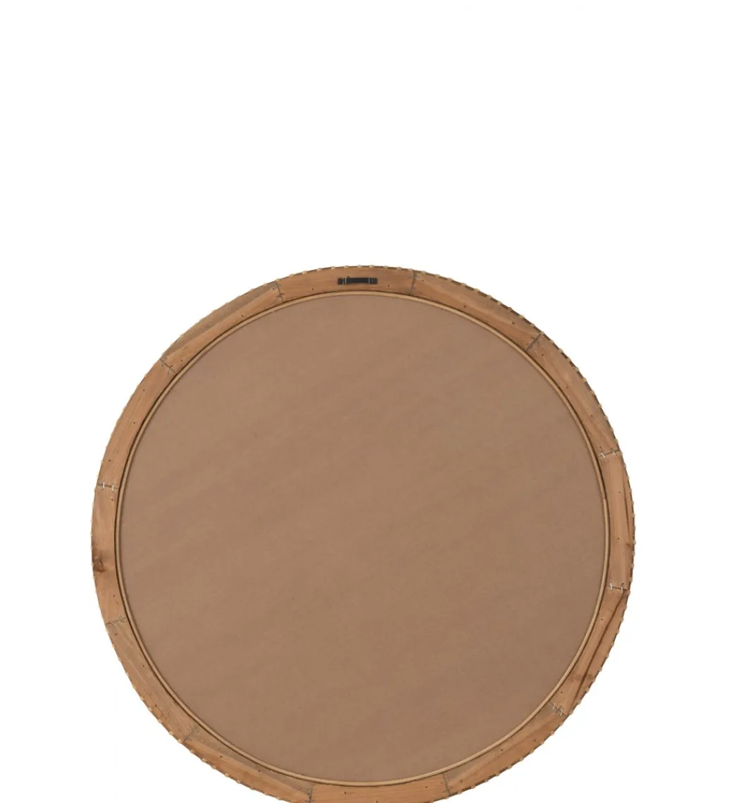 Lustro wiszące RECTANGLE 75 cm naturalne*J-Line New