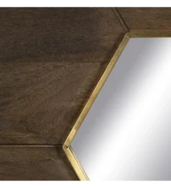 Lustro wiszące RETUNM 90 cm drewno mango*Zona-Design New