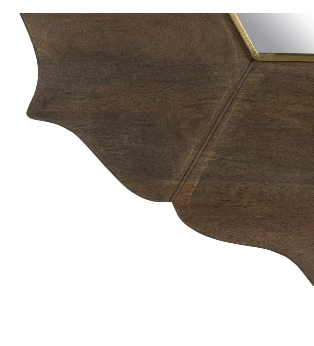 Lustro wiszące RETUNM 90 cm drewno mango*Zona-Design New