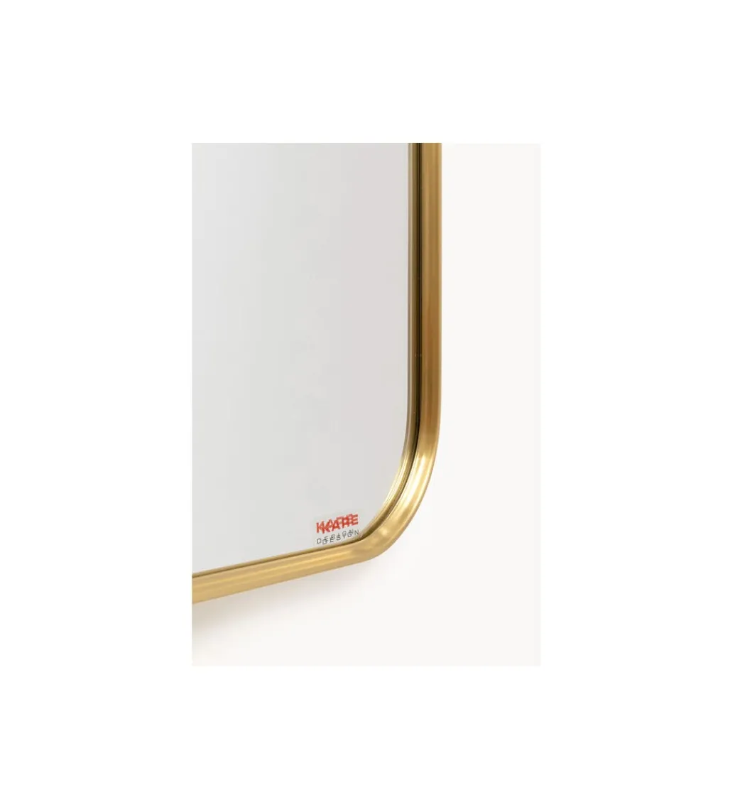 Lustro wiszące SIMPLY 60 x 90 cm złote*KARE Outlet