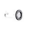 Lustro wiszące SPROCKET 92 cm srebrne*KARE Clearance