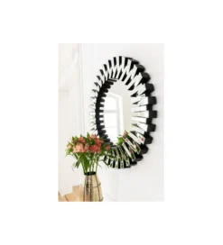 Lustro wiszące SPROCKET 92 cm srebrne*KARE Clearance