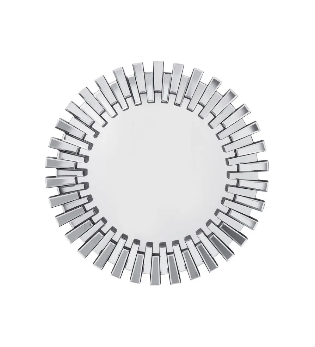 Lustro wiszące SPROCKET 92 cm srebrne*KARE Clearance