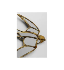 Lustro wiszące SWALLOW 37 x 25 cm antyczne złoto*KARE Discount