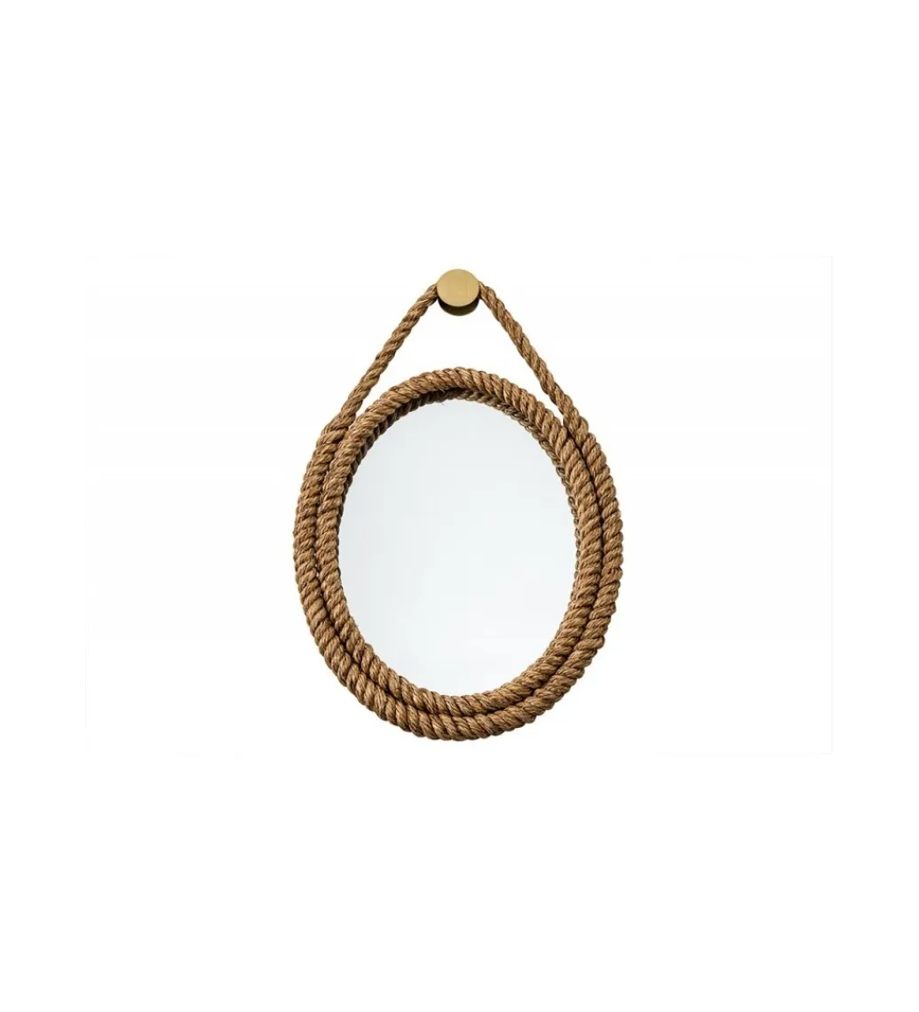 Lustro wiszące TULUZA 45 cm naturlane*Invicta Interior Discount