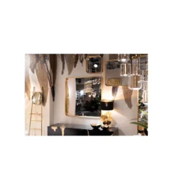 Lustro wiszące VINCENZA 102 x 102 cm złote*KARE Clearance