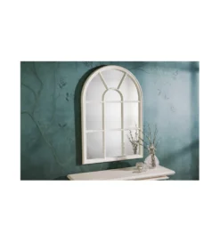 Lustro wiszące WINDOW Castillo 70 cm białe*Invicta Interior Clearance